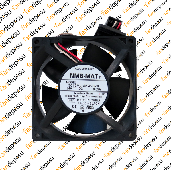 NMB 3612VL-S5W-B79 (A90L-0001-0577) 92x92x32mm 24V DC 0.35A FANUC FAN
