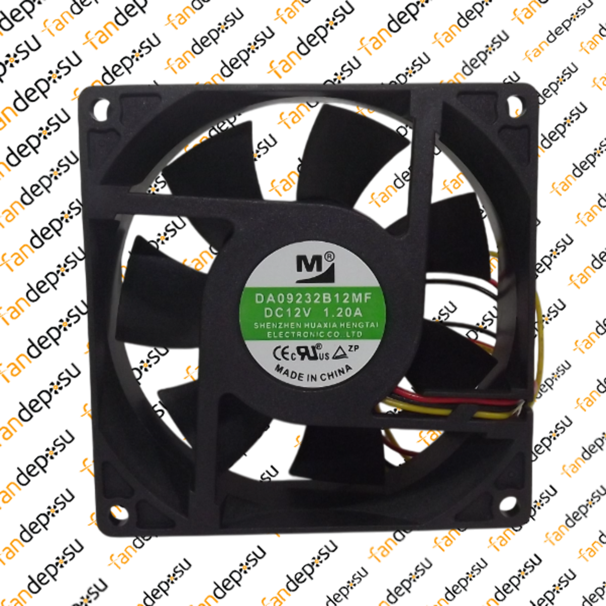 M FAN DA09232B12MF  92x92x32mm 12V DC 1.20A PLASTİK KASA PLASTİK KANAT FAN