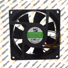 M FAN DA09232B12MF  92x92x32mm 12V DC 1.20A PLASTİK KASA PLASTİK KANAT FAN
