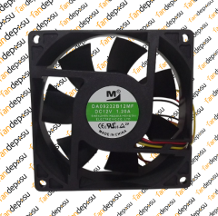 M FAN DA09232B12MF  92x92x32mm 12V DC 1.20A PLASTİK KASA PLASTİK KANAT FAN