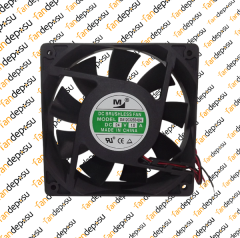 M FAN DA12032B24UA  120x120x32mm 24V DC 1.0A PLASTİK KASA PLASTİK KANAT FAN