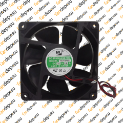 M FAN YM2412PMS1  120x120x38mm 24V DC 0.30A PLASTİK KASA PLASTİK KANAT FAN