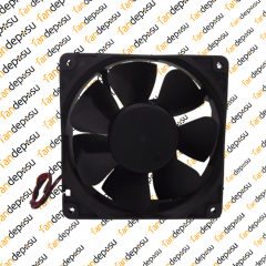 M FAN YM2412PMS1  120x120x38mm 24V DC 0.30A PLASTİK KASA PLASTİK KANAT FAN