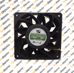 M FAN YM4812PMZB1  120x120x38mm 48V DC 1.0A PLASTİK KASA PLASTİK KANAT FAN
