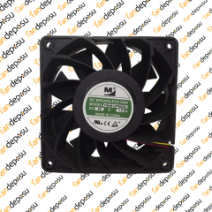 M FAN YM4812PMZB1  120x120x38mm 48V DC 1.0A PLASTİK KASA PLASTİK KANAT FAN