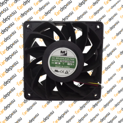 M FAN YM4812PMZB1  120x120x38mm 48V DC 1.0A PLASTİK KASA PLASTİK KANAT FAN