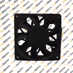 M FAN YM4812PMZB1  120x120x38mm 48V DC 1.0A PLASTİK KASA PLASTİK KANAT FAN