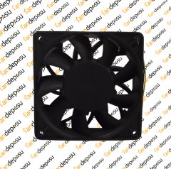 M FAN YM4812PMZB1  120x120x38mm 48V DC 1.0A PLASTİK KASA PLASTİK KANAT FAN