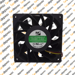 M FAN DZ12038B48UF  120x120x38mm 48V DC 1.00A PLASTİK KASA PLASTİK KANAT FAN