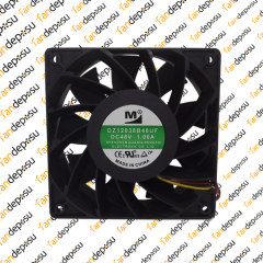 M FAN DZ12038B48UF  120x120x38mm 48V DC 1.00A PLASTİK KASA PLASTİK KANAT FAN