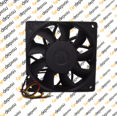 M FAN DZ12038B48UF  120x120x38mm 48V DC 1.OOA PLASTİK KASA PLASTİK KANAT FAN