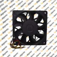 M FAN DZ12038B48UF  120x120x38mm 48V DC 1.00A PLASTİK KASA PLASTİK KANAT FAN