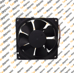 M FAN DA12038B12LF  120x120x38mm 12V DC 0.40A PLASTİK KASA PLASTİK KANAT FAN