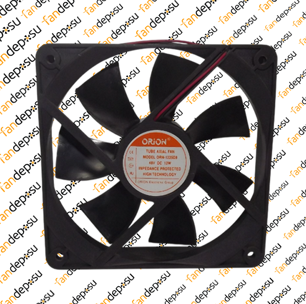 ORION ORN-1225D8  120x120x25mm 48V DC 12W PLASTİK KASA PLASTİK KANAT FAN