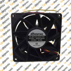 BİSEN BDB9238H48  92x92x38mm 48V DC 0.25A PLASTİK KASA PLASTİK KANAT FAN