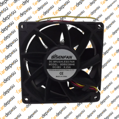 BİSEN BDB9238H48  92x92x38mm 48V DC 0.25A PLASTİK KASA PLASTİK KANAT FAN