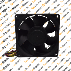 BİSEN BDB9238H24  92x92x38mm 24V DC 0.33A PLASTİK KASA PLASTİK KANAT FAN