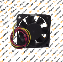 Y.S.TECH FD246025HB  60x60x25mm 24V DC 0.09A PLASTİK KASA PLASTİK KANAT FAN