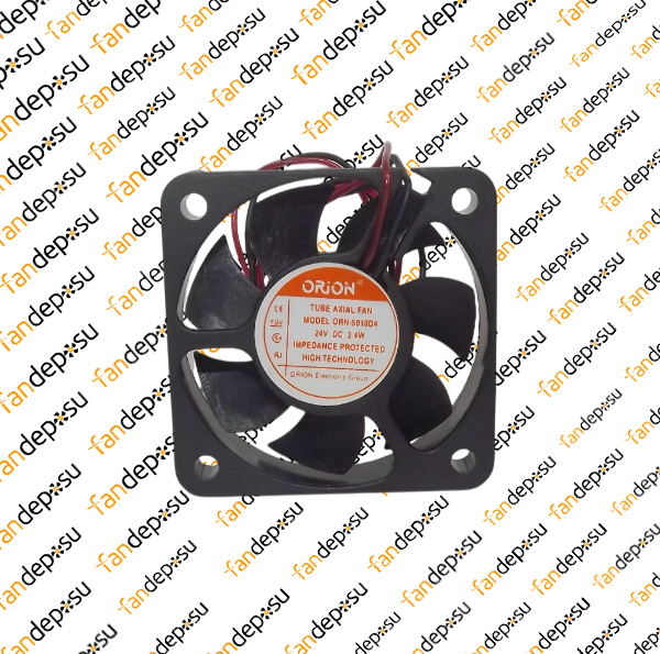 ORION ORN-5010D4  50x50x10mm 24V DC 2.4W PLASTİK KASA PLASTİK KANAT FAN