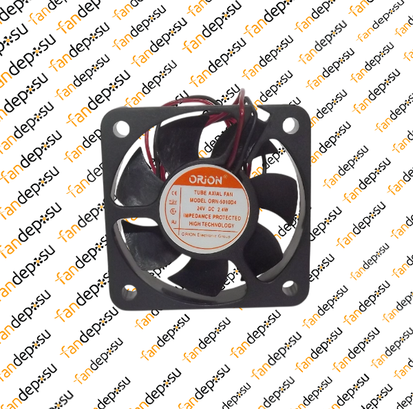 ORION ORN-5010D4  50x50x10mm 24V DC 2.4W PLASTİK KASA PLASTİK KANAT FAN