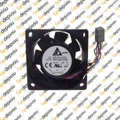 DELTA PFC0612DE  60x60x38mm 12V DC 1.68A METAL KASA PLASTİK KANAT FAN