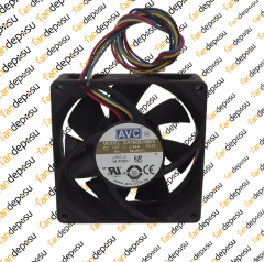 AVC DATB0825B2S  80x80x25mm 12V DC 0.84A PLASTİK KASA PLASTİK KANAT FAN