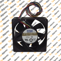 AVC DATB0825B2S  80x80x25mm 12V DC 0.84A PLASTİK KASA PLASTİK KANAT FAN