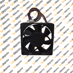 AVC DATB0825B2S  80x80x25mm 12V DC 0.84A PLASTİK KASA PLASTİK KANAT FAN