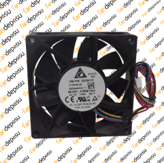 DELTA FFB0812EH  80x80x25mm 12V DC 0.80A PLASTİK KASA PLASTİK KANAT FAN