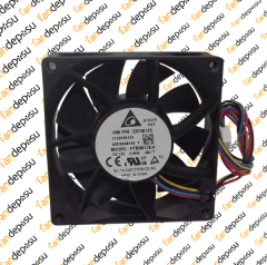 DELTA FFB0812EH  80x80x25mm 12V DC 0.80A PLASTİK KASA PLASTİK KANAT FAN