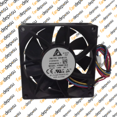 DELTA FFB0812EH  80x80x25mm 12V DC 0.80A PLASTİK KASA PLASTİK KANAT FAN
