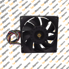 DELTA FFB0812EH  80x80x25mm 12V DC 0.80A PLASTİK KASA PLASTİK KANAT FAN