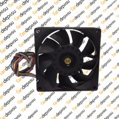 DELTA FFB0812EH  80x80x25mm 12V DC 0.80A PLASTİK KASA PLASTİK KANAT FAN