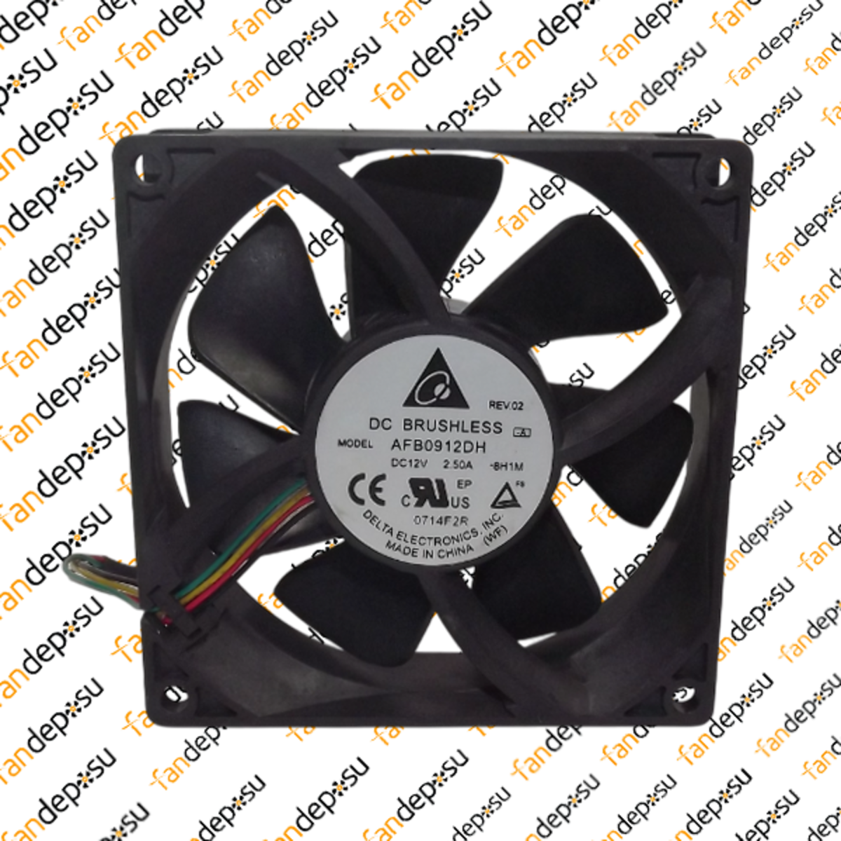 DELTA AFB0912DH  92x92x25mm 12V DC 2.50A PLASTİK KASA PLASTİK KANAT FAN