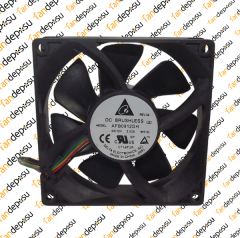 DELTA AFB0912DH  92x92x25mm 12V DC 2.50A PLASTİK KASA PLASTİK KANAT FAN