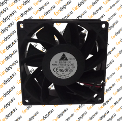 DELTA FFB0912EHE  92x92x38mm  12V DC 1.50A PLASTİK KASA PLASTİK KANAT FAN