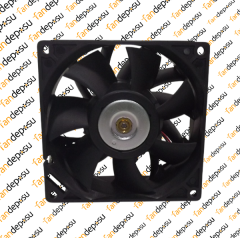 DELTA FFB0912EHE  92x92x38mm  12V DC 1.50A PLASTİK KASA PLASTİK KANAT FAN