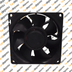 NİDEC V92E12BUA7-57  92x92x38mm 12V DC 3.24A PLASTİK KASA PLASTİK KANAT FAN