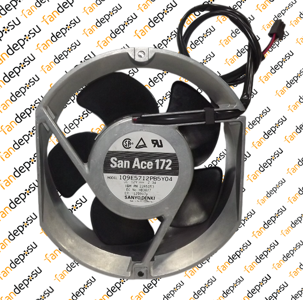 SANYO DENKİ SAN ACE 109E5712PB5Y04  172x150x51mm 12V DC 2.3A METAL KASA METAL KANAT FAN