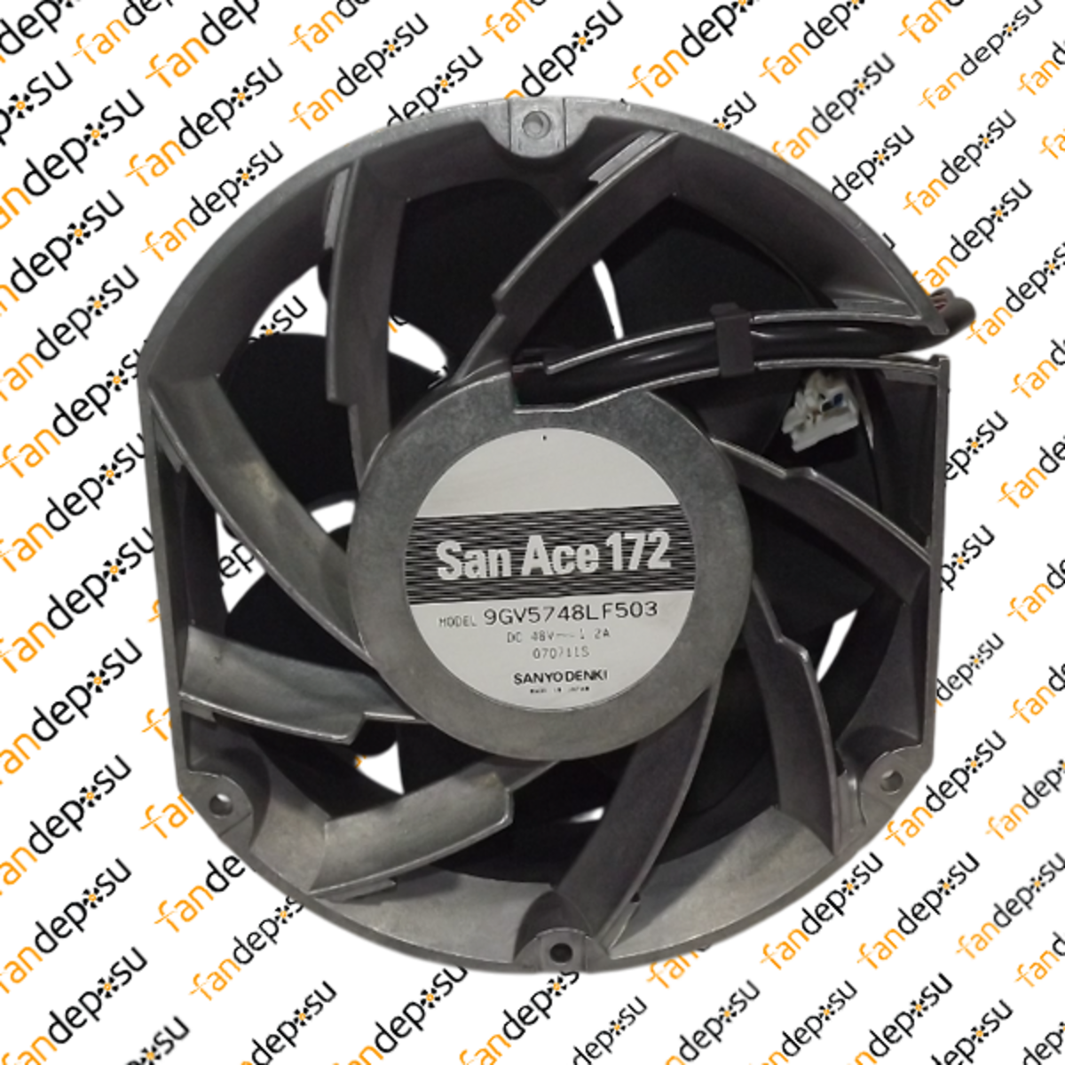 SANYO DENKİ SAN ACE 9GV5748LF503  172x150x51mm 48V DC 1.2A METAL KASA METAL KANAT FAN