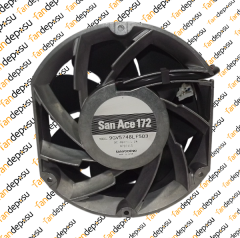 SANYO DENKİ SAN ACE 9GV5748LF503  172x150x51mm 48V DC 1.2A METAL KASA METAL KANAT FAN