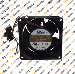 AVC DYTB0838B2G  80x80x38mm 12V DC 4.5A PLASTİK KASA PLASTİK KANAT FAN