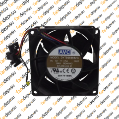 AVC DYTB0838B2G  80x80x38mm 12V DC 4.5A PLASTİK KASA PLASTİK KANAT FAN