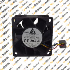 DELTA 7N6M2-A00  60x60x38mm 12V DC 2.00A PLASTİK KASA PLASTİK KANAT FAN