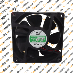 M FAN YM4812PMB1  120x120x38mm 48V DC 0.15A PLASTİK KASA PLASTİK KANAT FAN