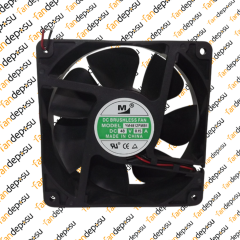 M FAN YM4812PMB1  120x120x38mm 48V DC 0.15A PLASTİK KASA PLASTİK KANAT FAN
