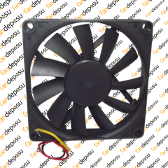 M FAN DA08015B24HF  80x80x15mm 24V DC 0.18A PLASTİK KASA PLASTİK KANAT FAN