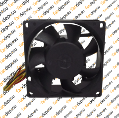 M FAN DA08032B24HF  80x80x32mm 24V DC 0.50A PLASTİK KASA PLASTİK KANAT FAN