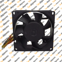 M FAN DA08032B24HF  80x80x32mm 24V DC 0.50A PLASTİK KASA PLASTİK KANAT FAN