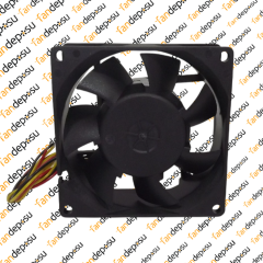M FAN DA08032B24HF  80x80x32mm 24V DC 0.50A PLASTİK KASA PLASTİK KANAT FAN